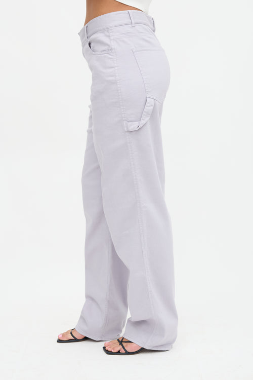 Tibi Straight Leg Carpenter Pant