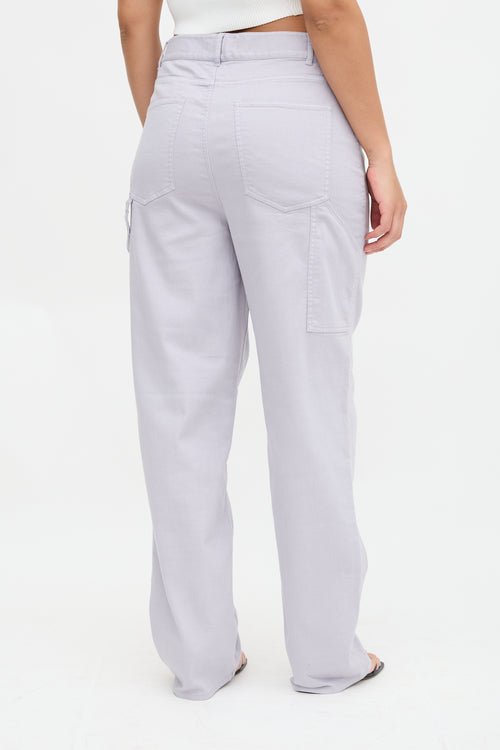 Tibi Straight Leg Carpenter Pant