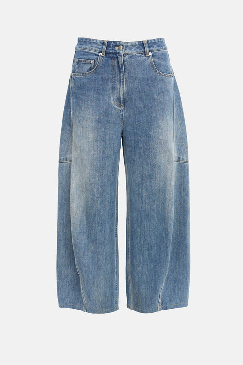 Tibi Twisted Seam Jeans