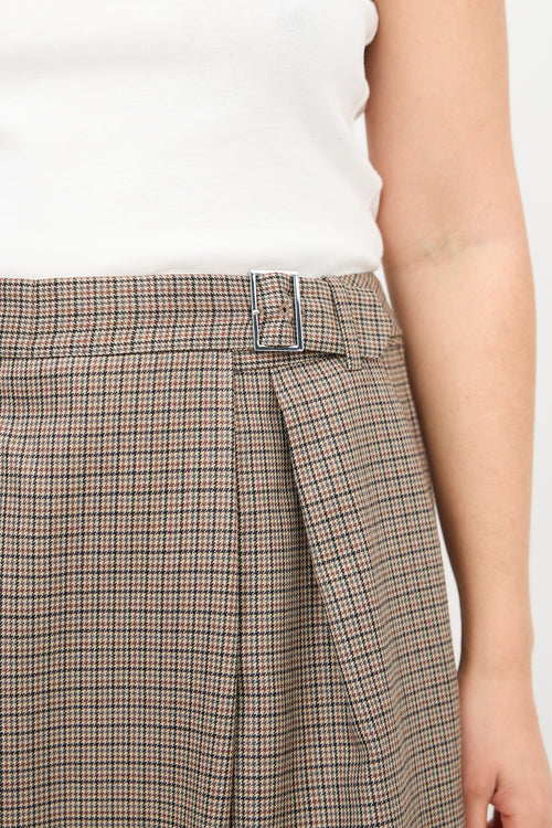 Tibi Wool Houndstooth Culotte