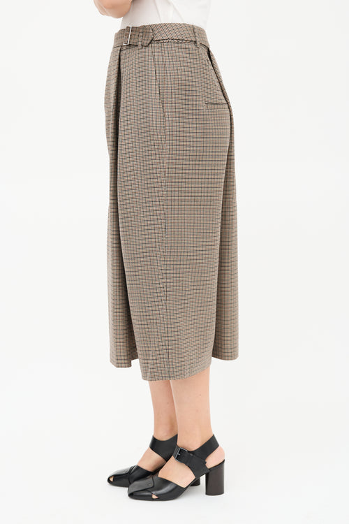 Tibi Wool Houndstooth Culotte