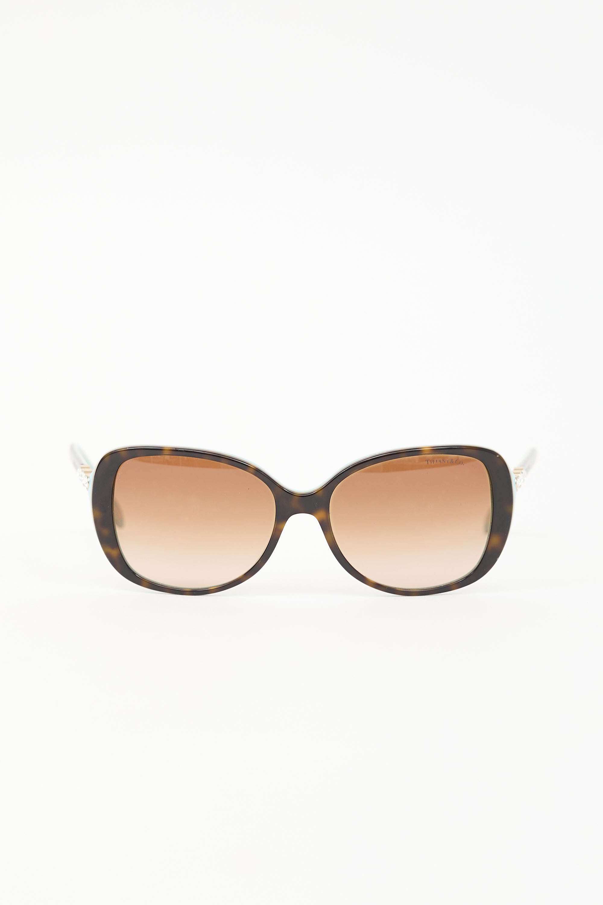 Tiffany & Co. TF4121 Embellished Rectangular Sunglasses