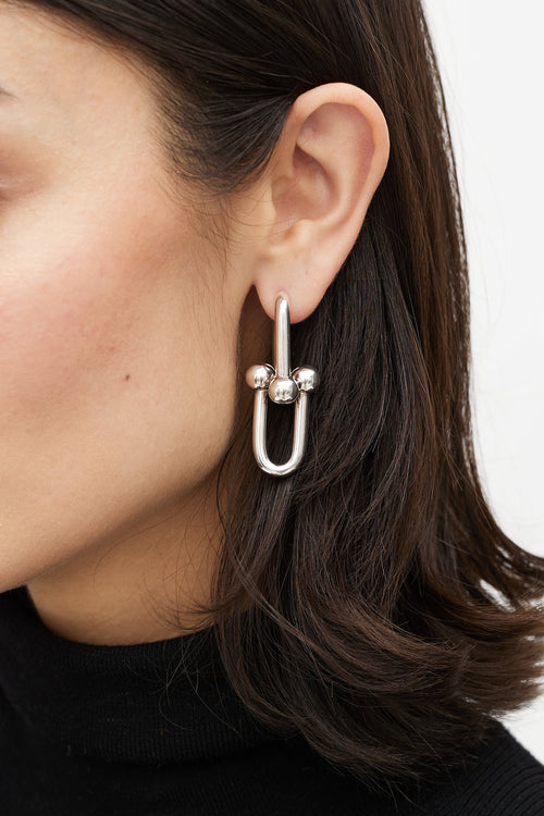Tiffany & Co. Silver Extra Large HardWear Earrings