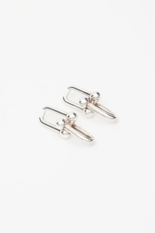 Tiffany & Co. Silver Extra Large HardWear Earrings