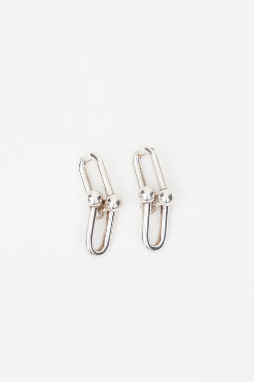 Tiffany & Co. Silver Extra Large HardWear Earrings