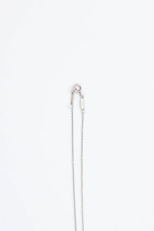 Tiffany & Co.Elsa Peretti Sterling Silver Open Heart Necklace
