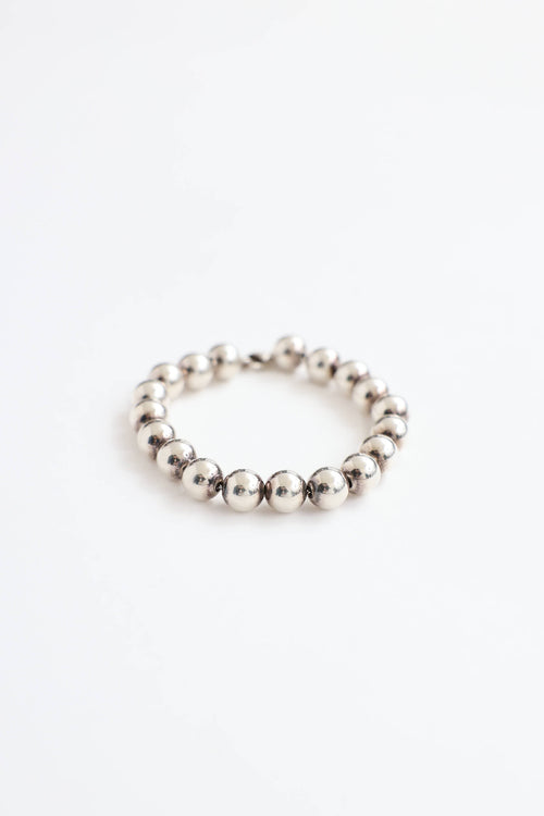 Tiffany & Co.Sterling Silver HardWear Ball Bracelet
