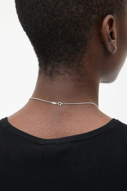 Tiffany & Co. Sterling Silver 1837 Triple Circle Necklace