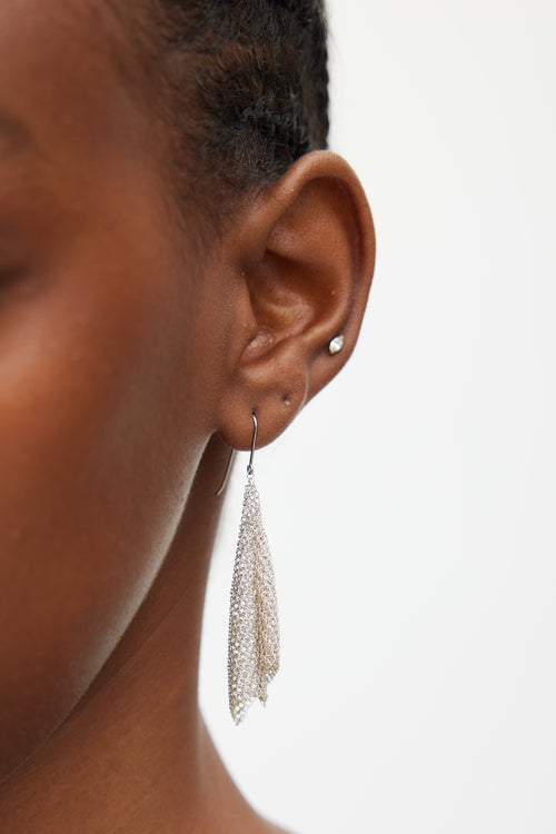Tiffany & Co. X Elsa Peretti Mesh Scarf Earrings