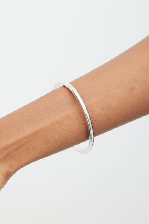 Tiffany & Co. Silver Round Bangle
