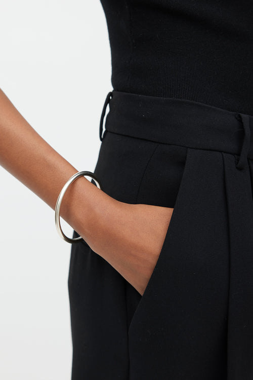 Tiffany & Co. Silver Round Bangle