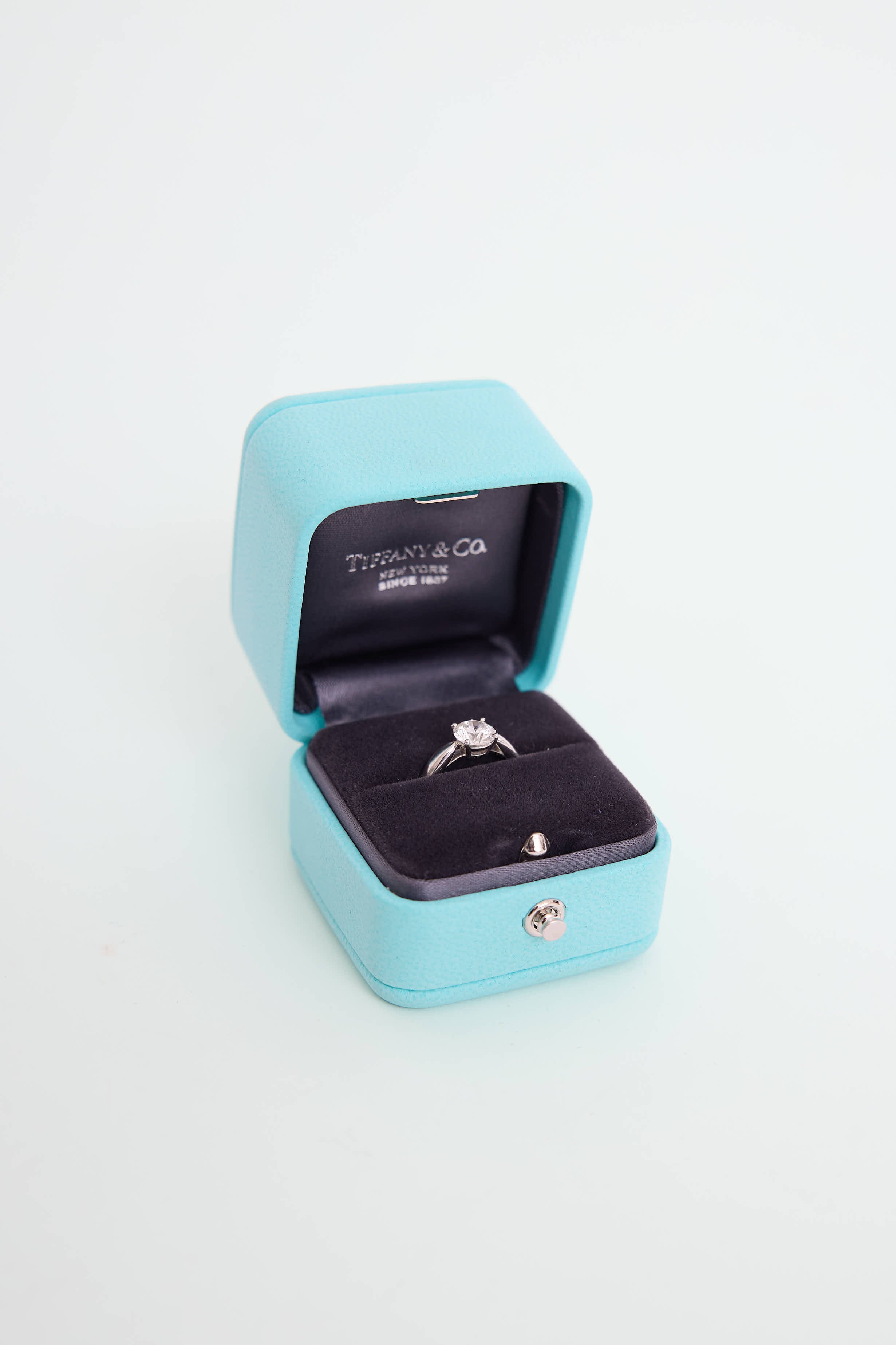Diamond and Platinum Engagement Ring
