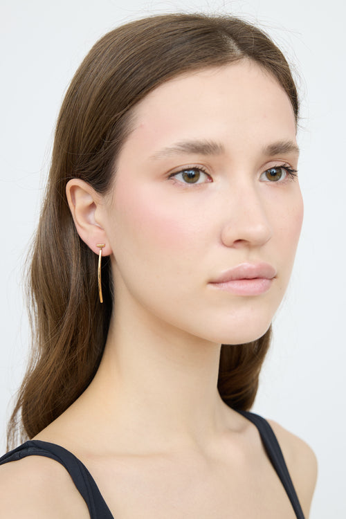 Tiffany & Co. 18K Yellow Gold Drop Earrings