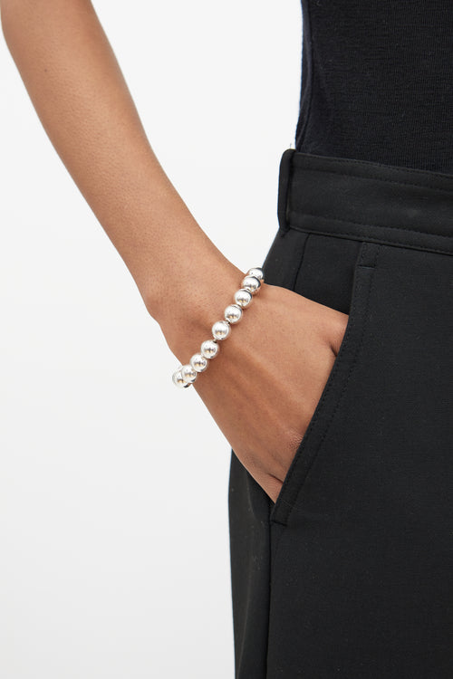 Tiffany & Co.Sterling Silver Hardwear Ball Bracelet