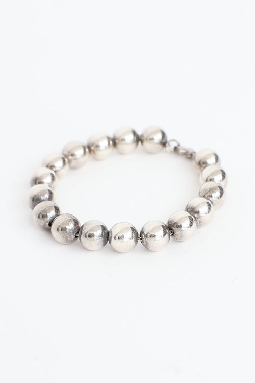 Tiffany & Co. Sterling Silver HardWear Ball Bracelet