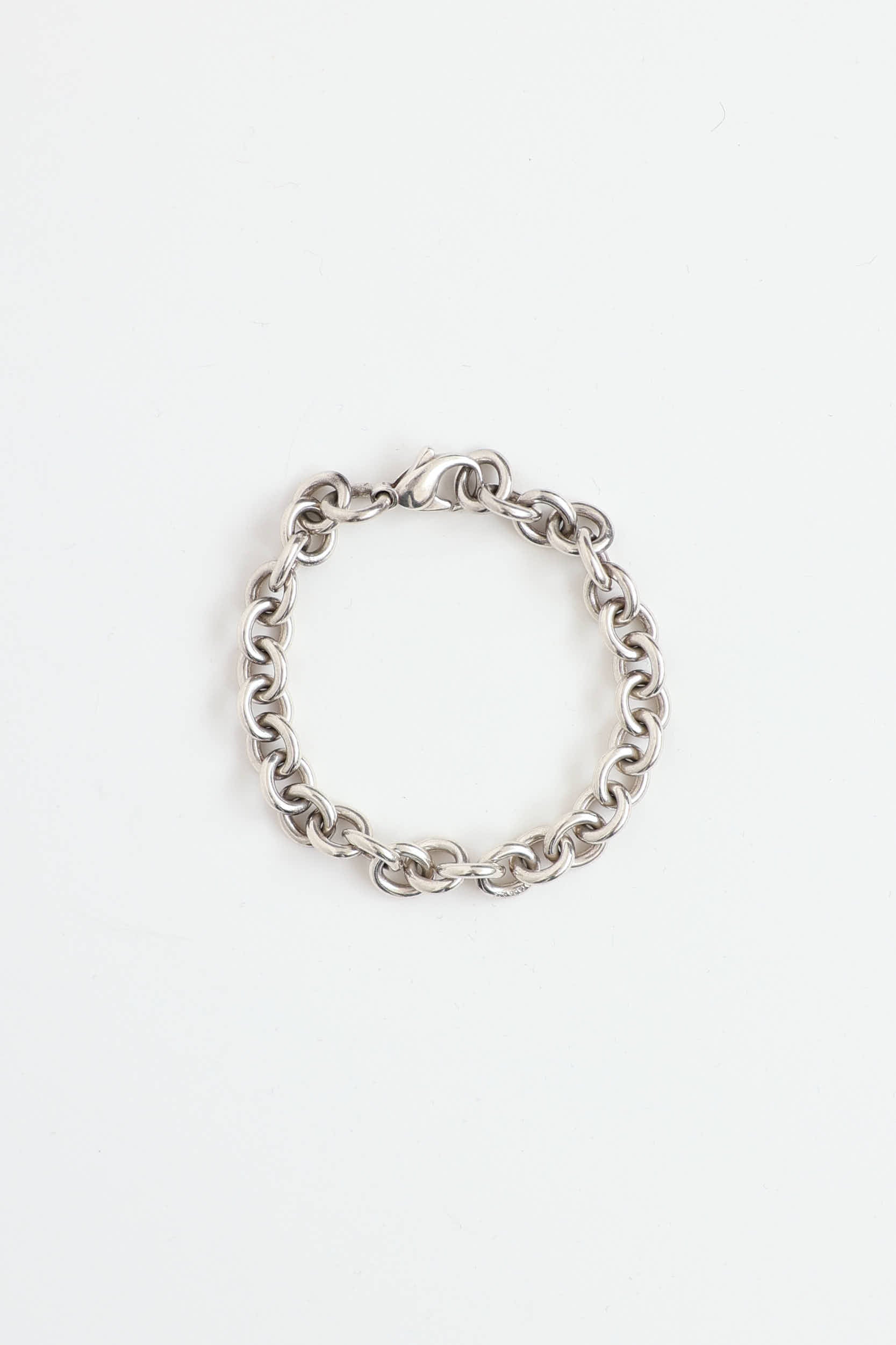 Tiffany & Co. Sterling Silver Round Link Bracelet