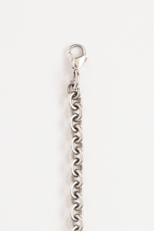 Tiffany & Co. Sterling Silver Round Link Bracelet