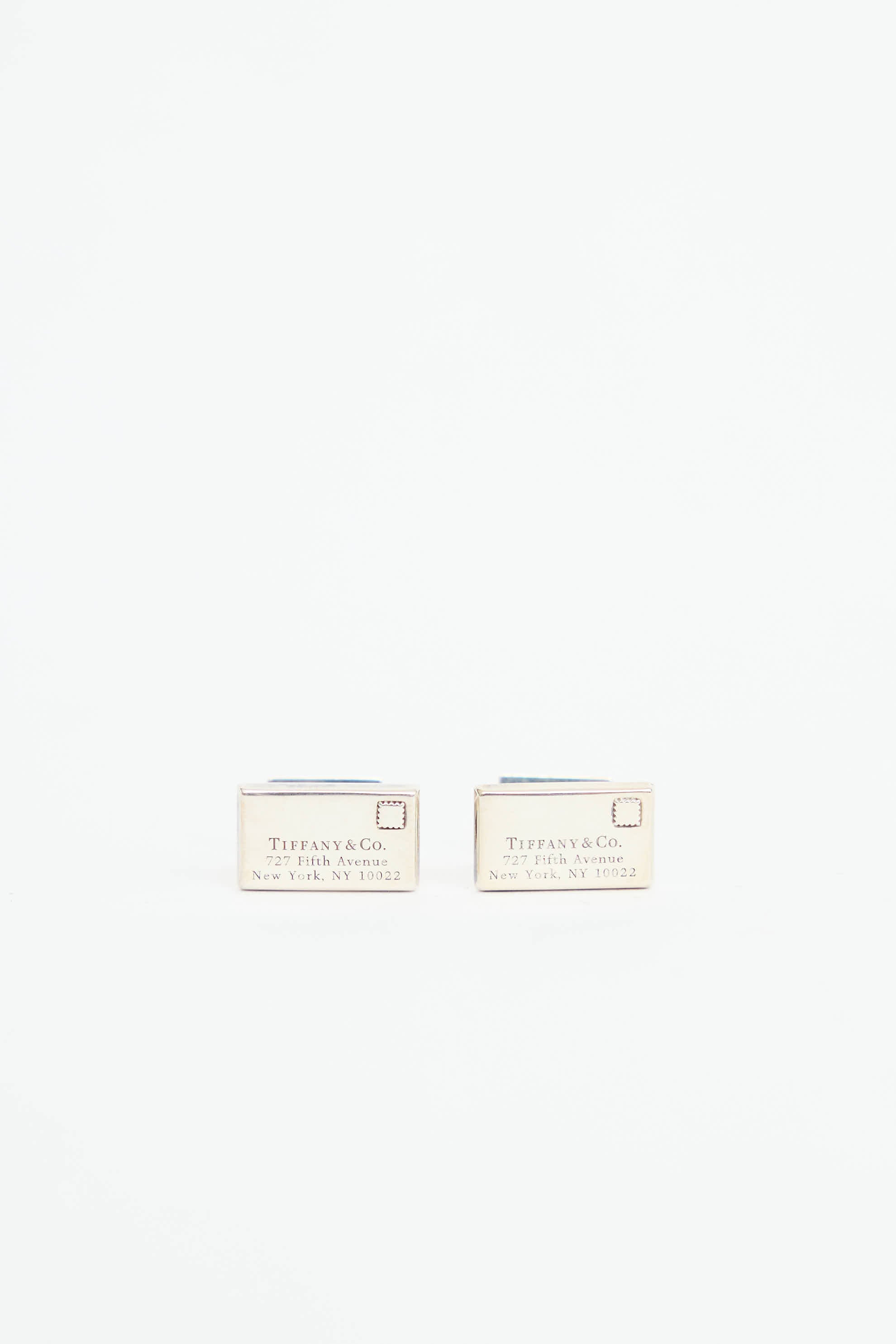 Tiffany & Co. Sterling Silver Envelope Cufflinks