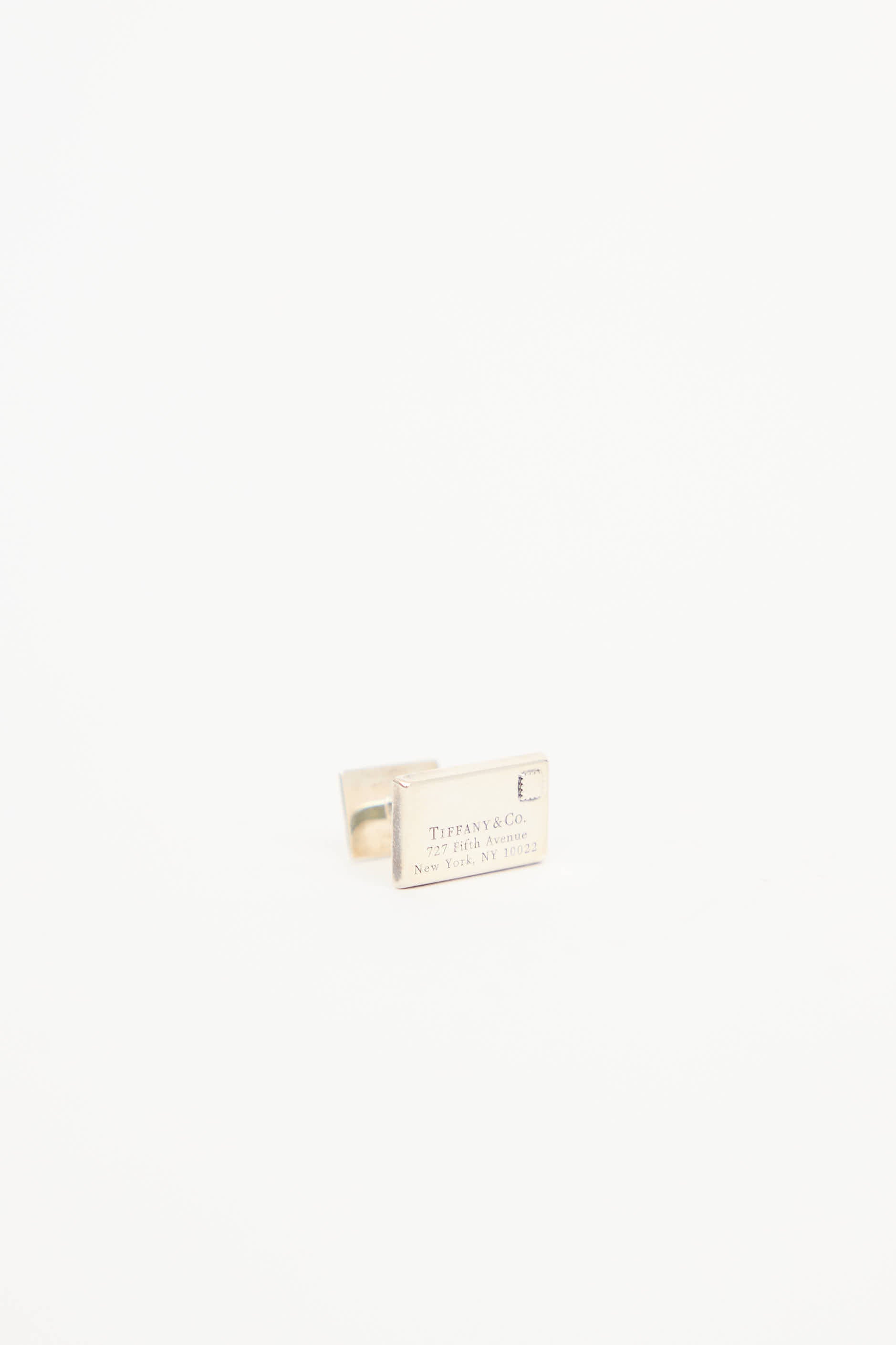 Tiffany & Co. Sterling Silver Envelope Cufflinks