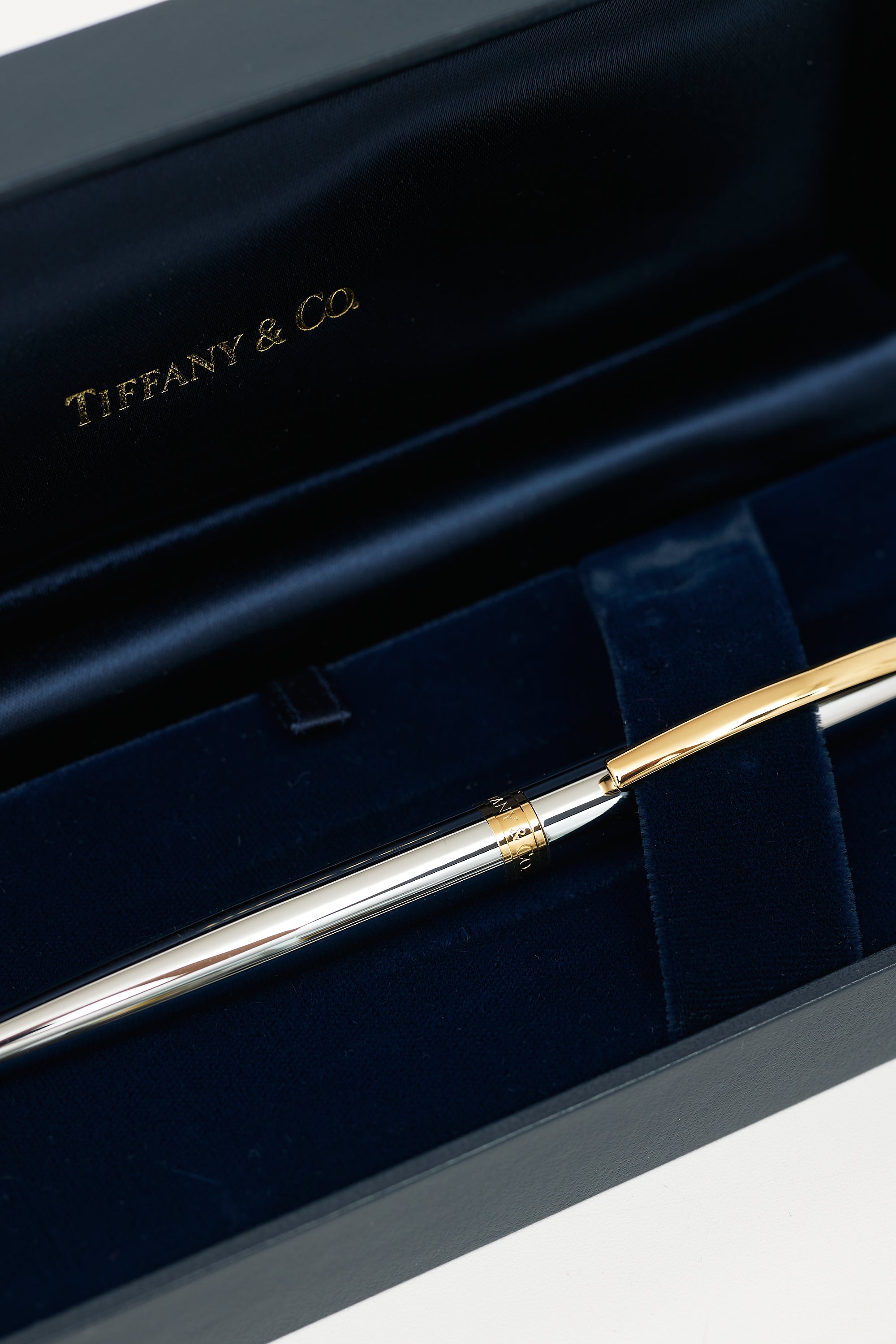 Tiffany & Co. Sterling Silver & Gold Plated Mechanical Pencil