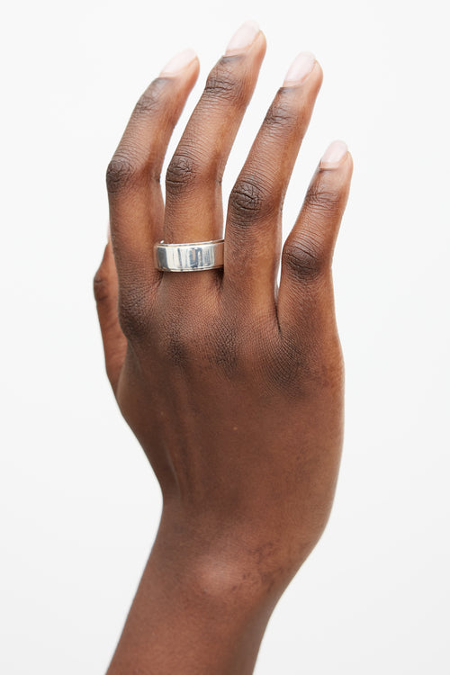 Tiffany & Co. Silver Metropolis Screw Ring