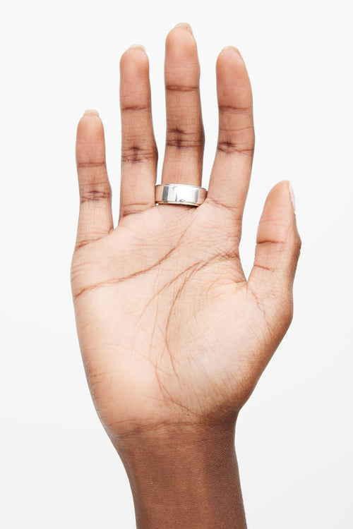 Tiffany & Co. Silver Metropolis Screw Ring