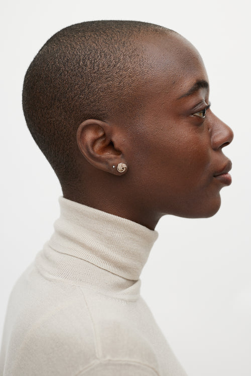 Tiffany & Co. Sterling Silver Twist Earrings