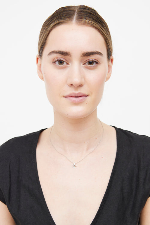 Tiffany & Co. Sterling Silver Olive Leaf Necklace