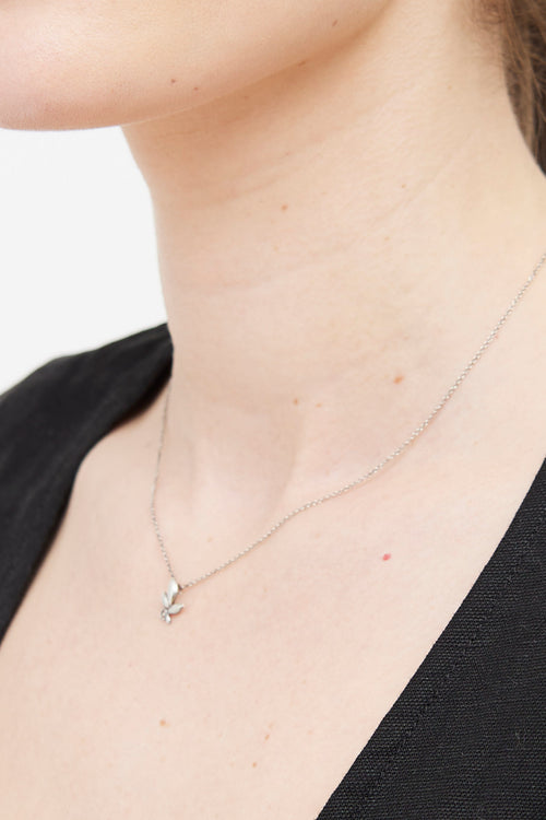 Tiffany & Co. Sterling Silver Olive Leaf Necklace