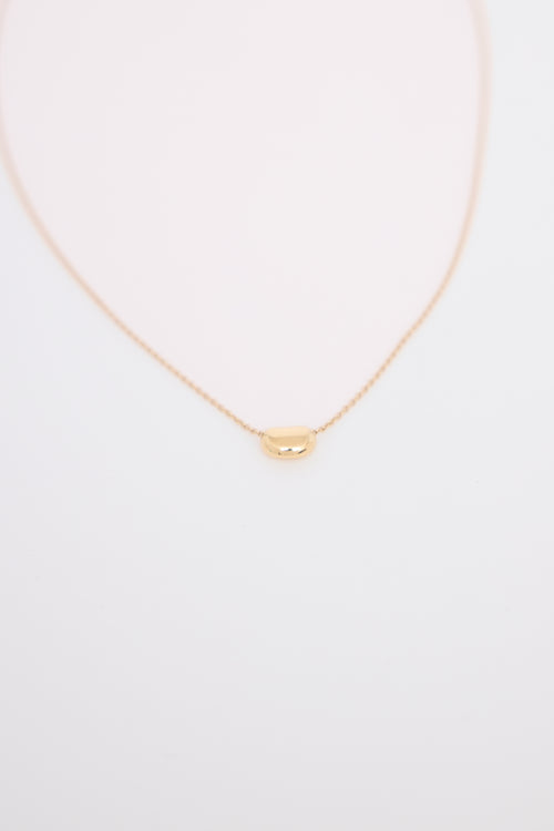 Tiffany & Co. x Elsa Peretti 18K Yellow Gold Bean Necklace