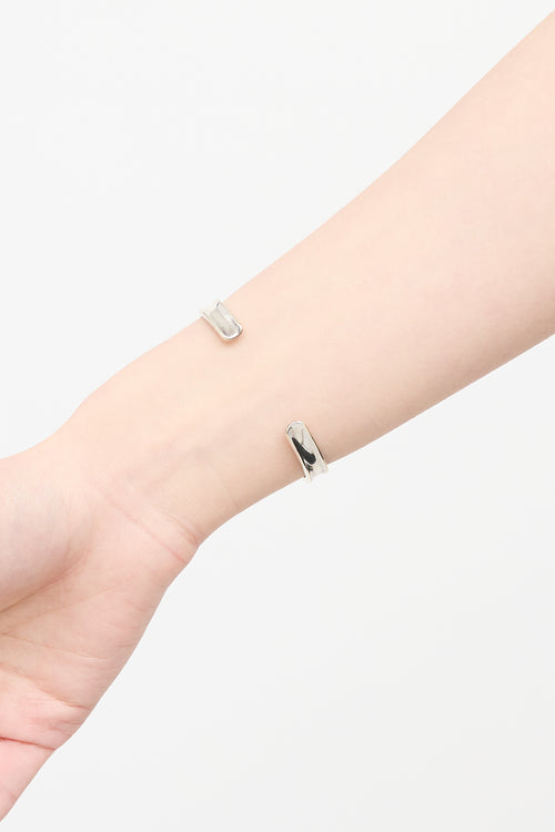 Tiffany & Co. Sterling Silver 1837 Cuff Bracelet