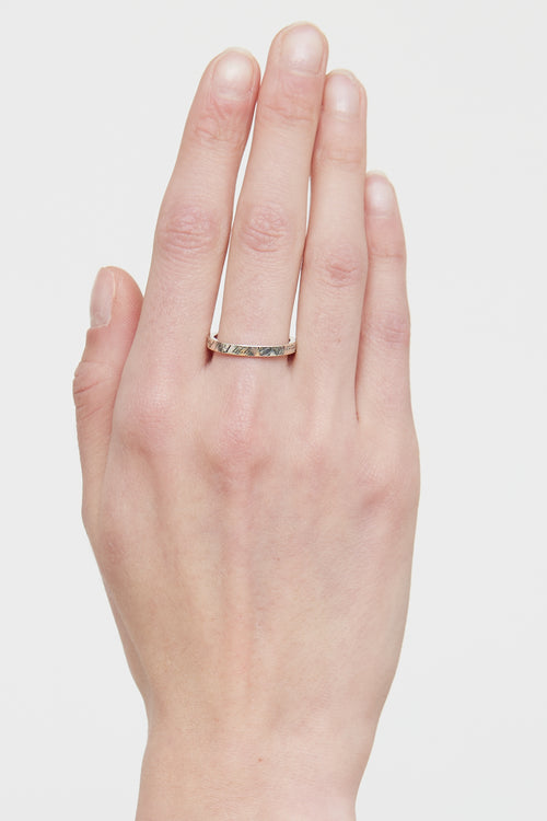 Tiffany & Co. Sterling Silver 5th Ave NY Band Ring