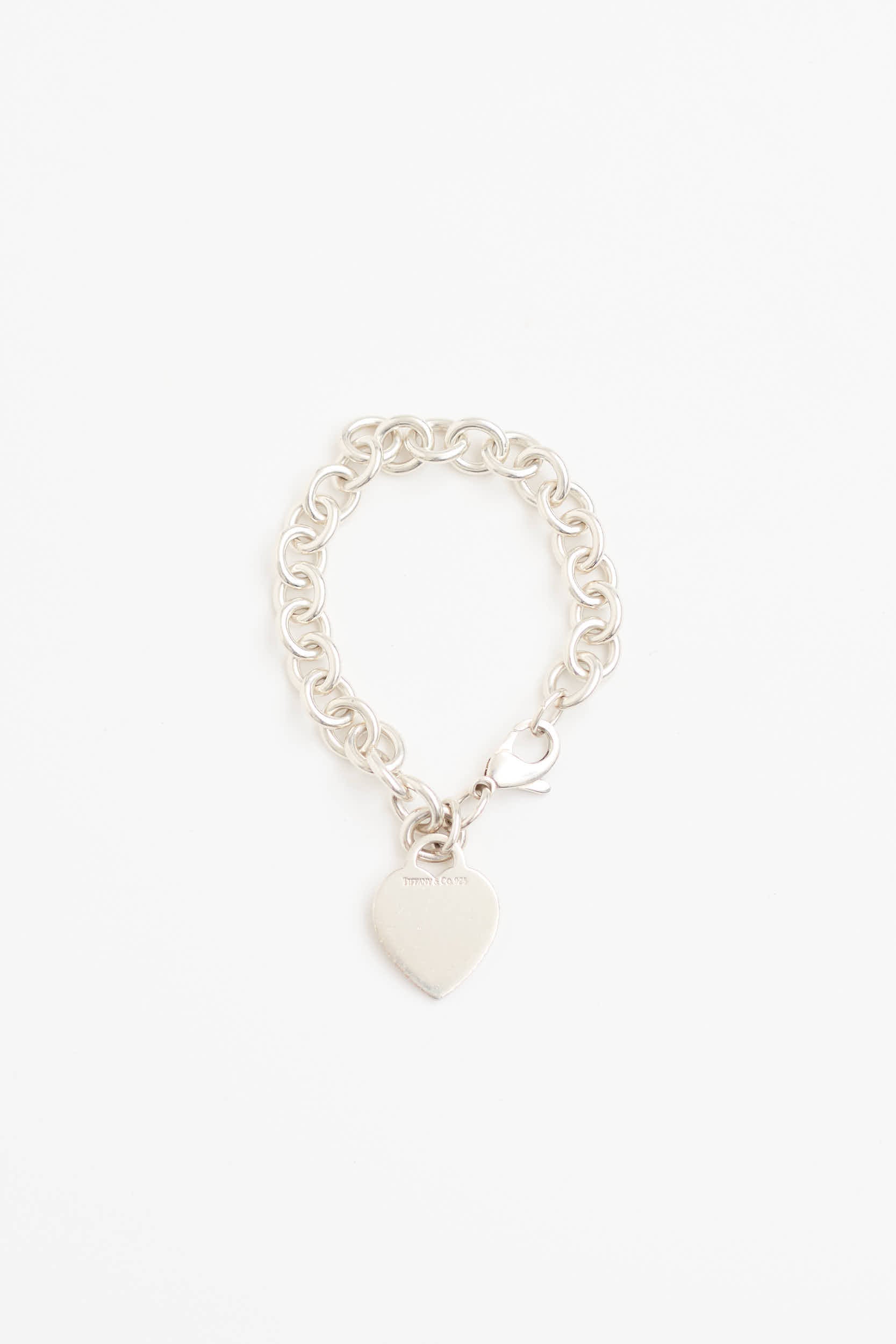 Tiffany & Co. Sterling Silver Heart Bracelet