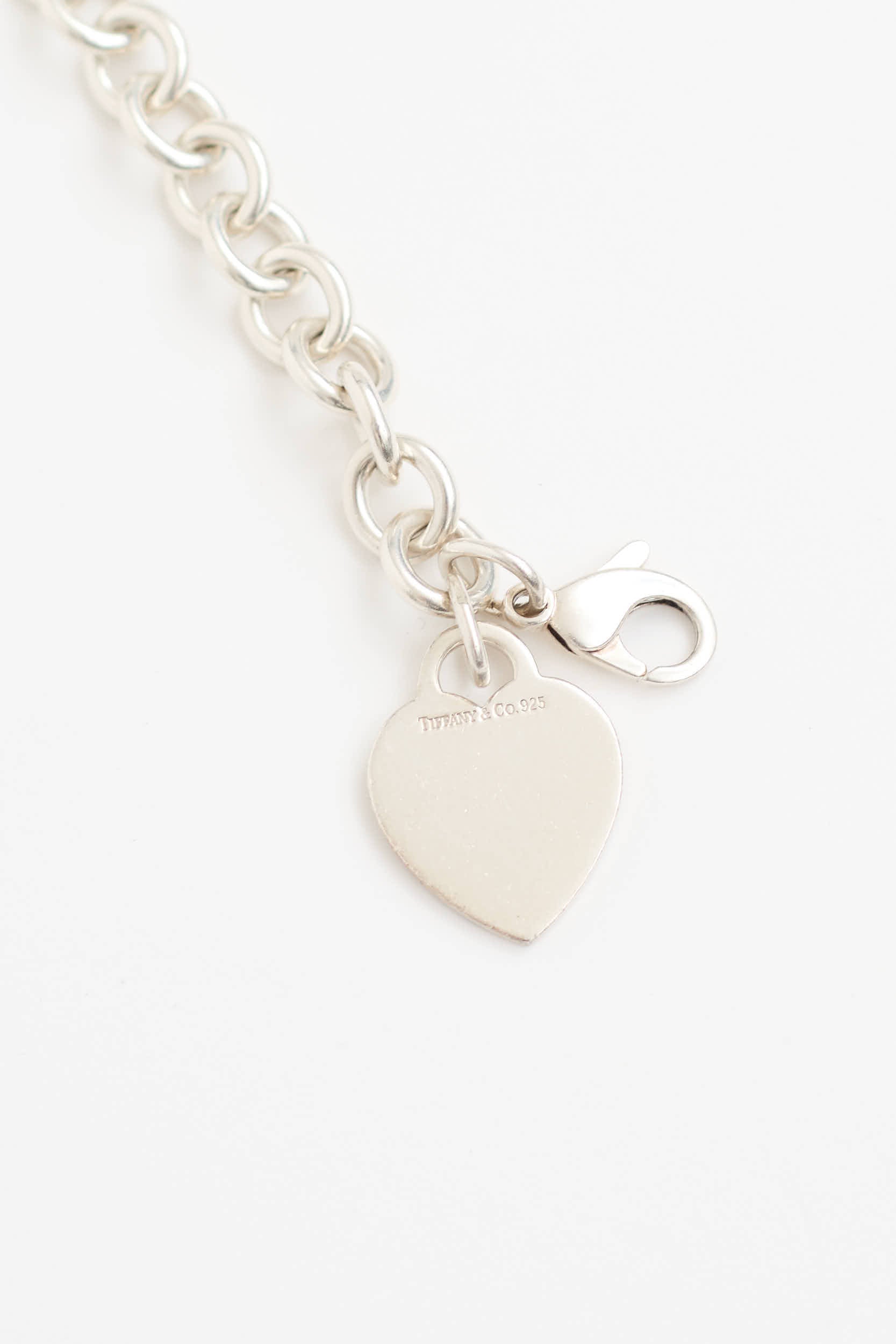 Tiffany & Co. Sterling Silver Heart Bracelet
