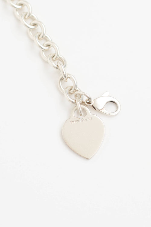 Tiffany & Co. Sterling Silver Heart Bracelet