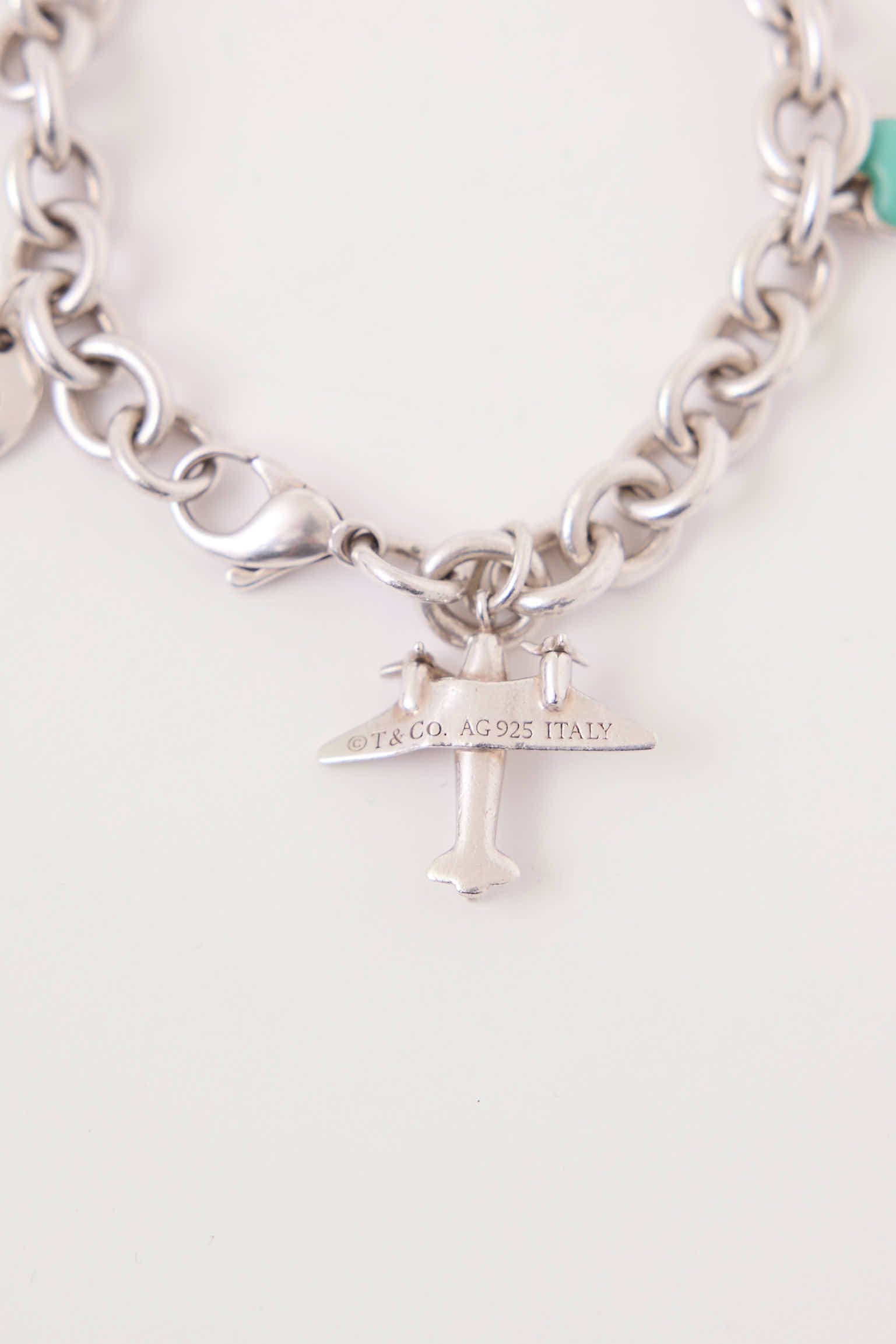 Tiffany & Co. Sterling Silver Charm Bracelet