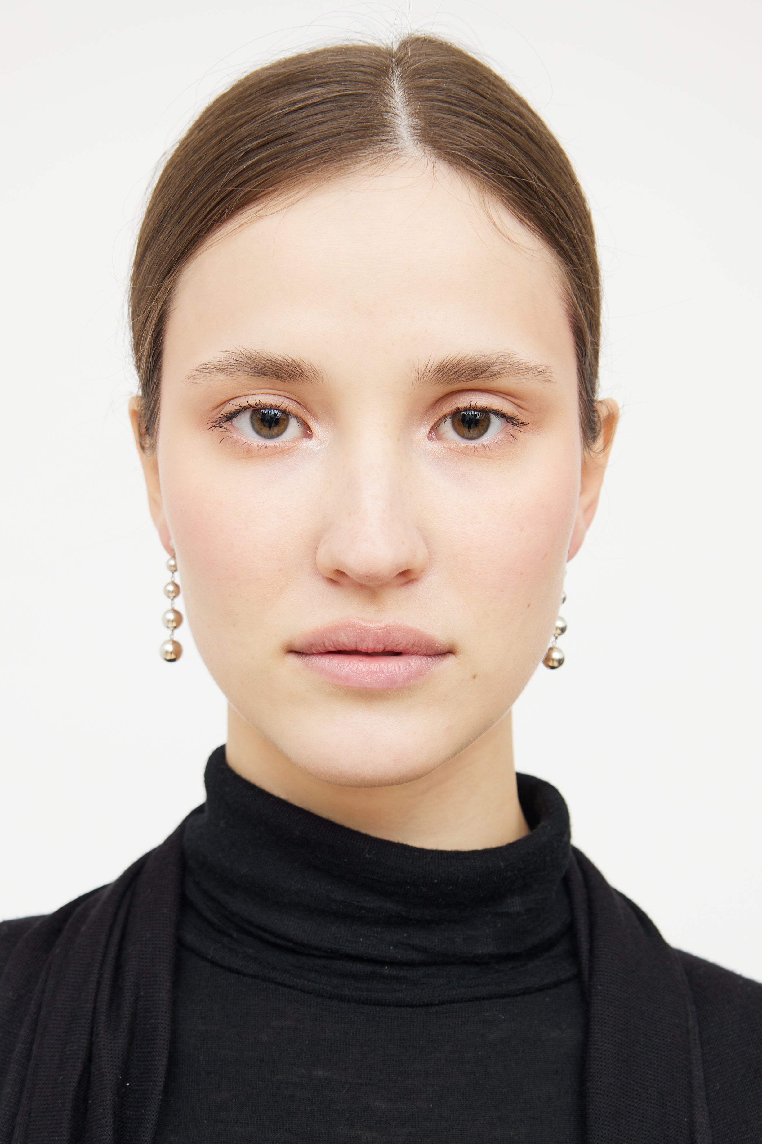 Tiffany & Co. Sterling Silver Ball Drop Earrings
