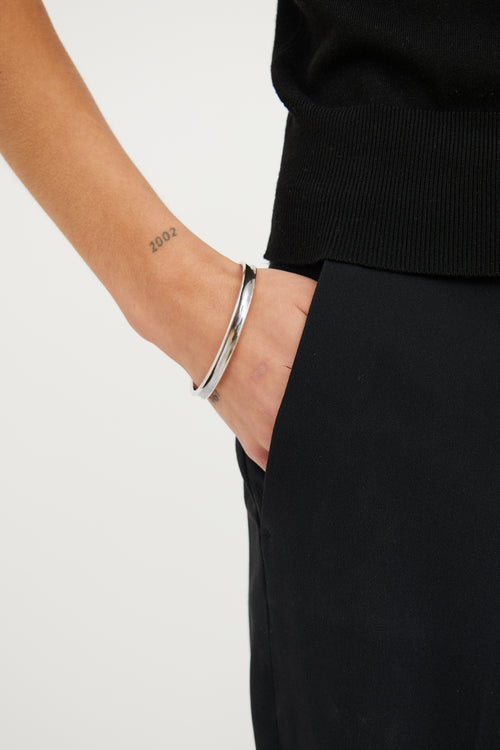 Tiffany & Co. Sterling Silver 1837 Narrow Bangle Bracelet