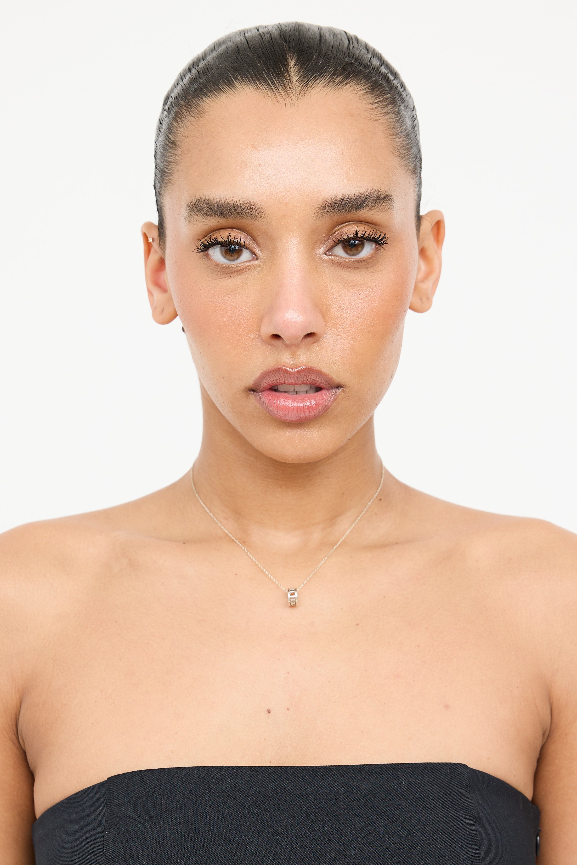 Tiffany & Co. Sterling Silver Open Atlas Necklace