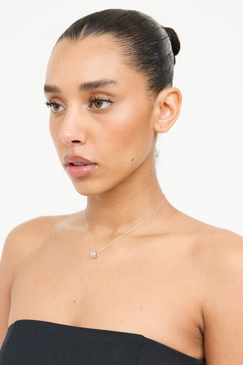 Tiffany & Co. Sterling Silver Open Atlas Necklace