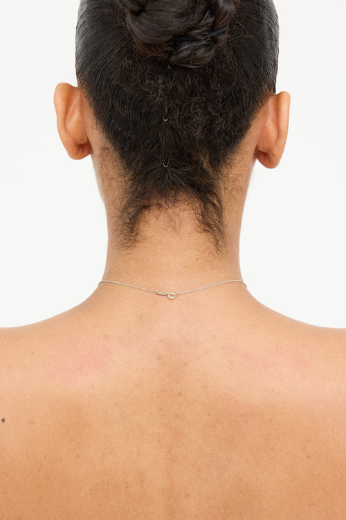 Tiffany & Co. Sterling Silver Open Atlas Necklace