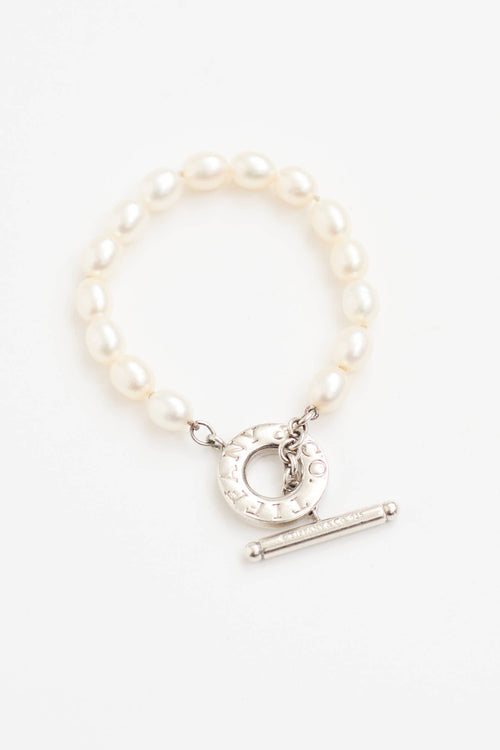 Tiffany & Co. Pearl Toggle Bracelet