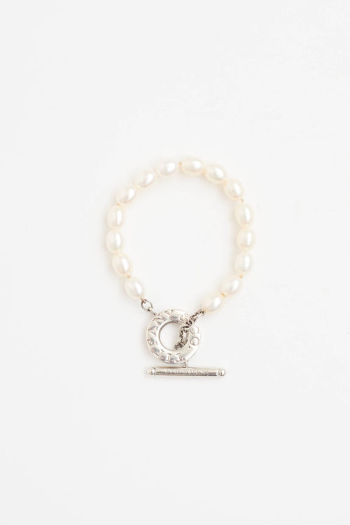 Tiffany & Co. Pearl Toggle Bracelet