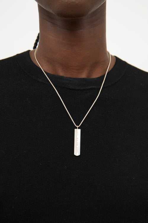 Tiffany & Co. 928 Chain Bar Necklace