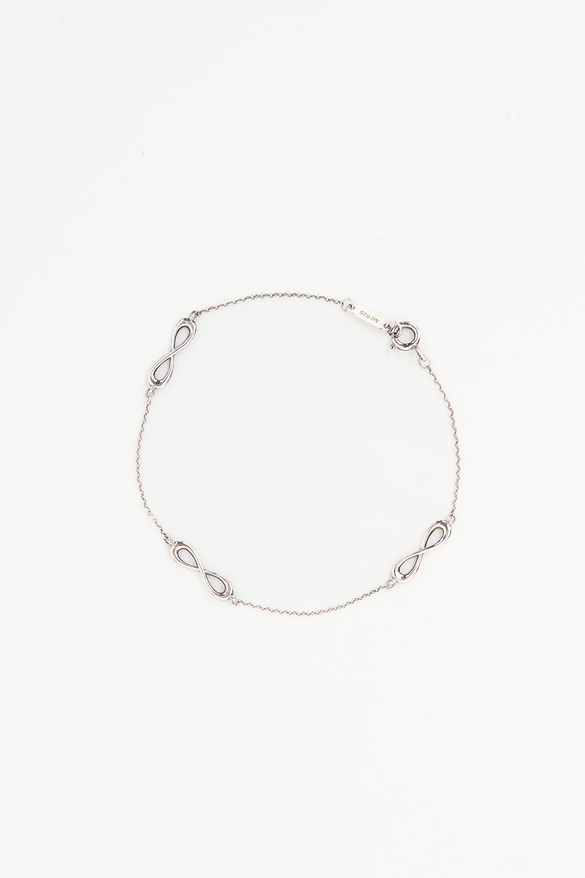 Tiffany & Co. Infinity Sterling Silver Endless Bracelet