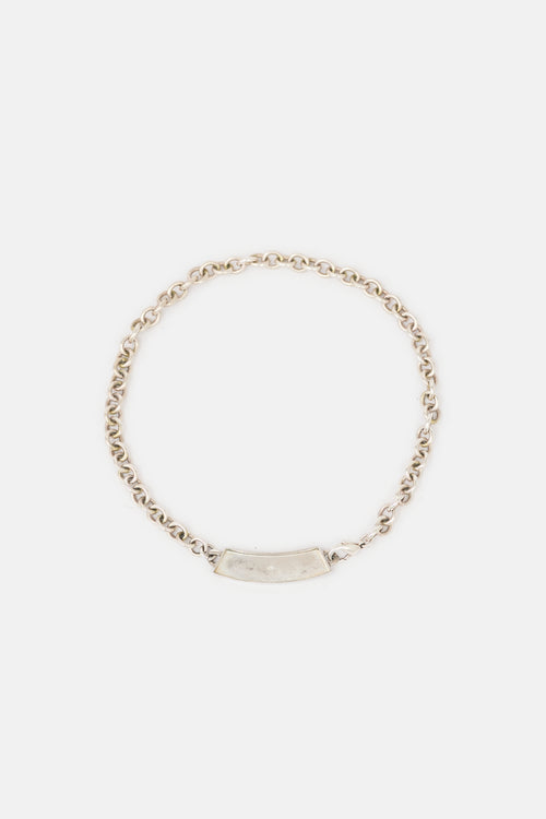 Tiffany & Co. Sterling Silver Return To Tiffany ID Necklace