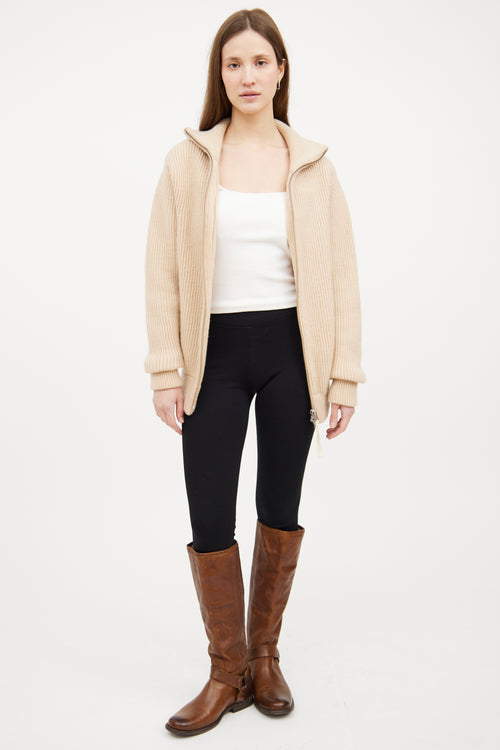Wool Zip Sweater