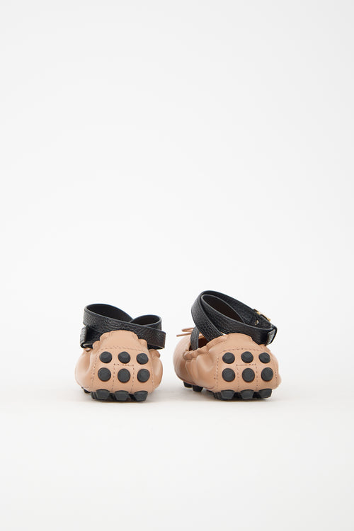 Tod's Ankle Strap Ballet Flat