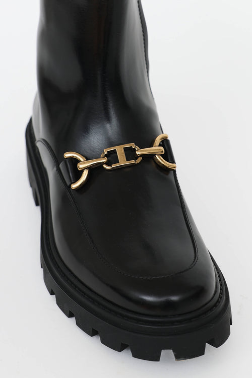 Tod's Gomma Chain Ankle Boot