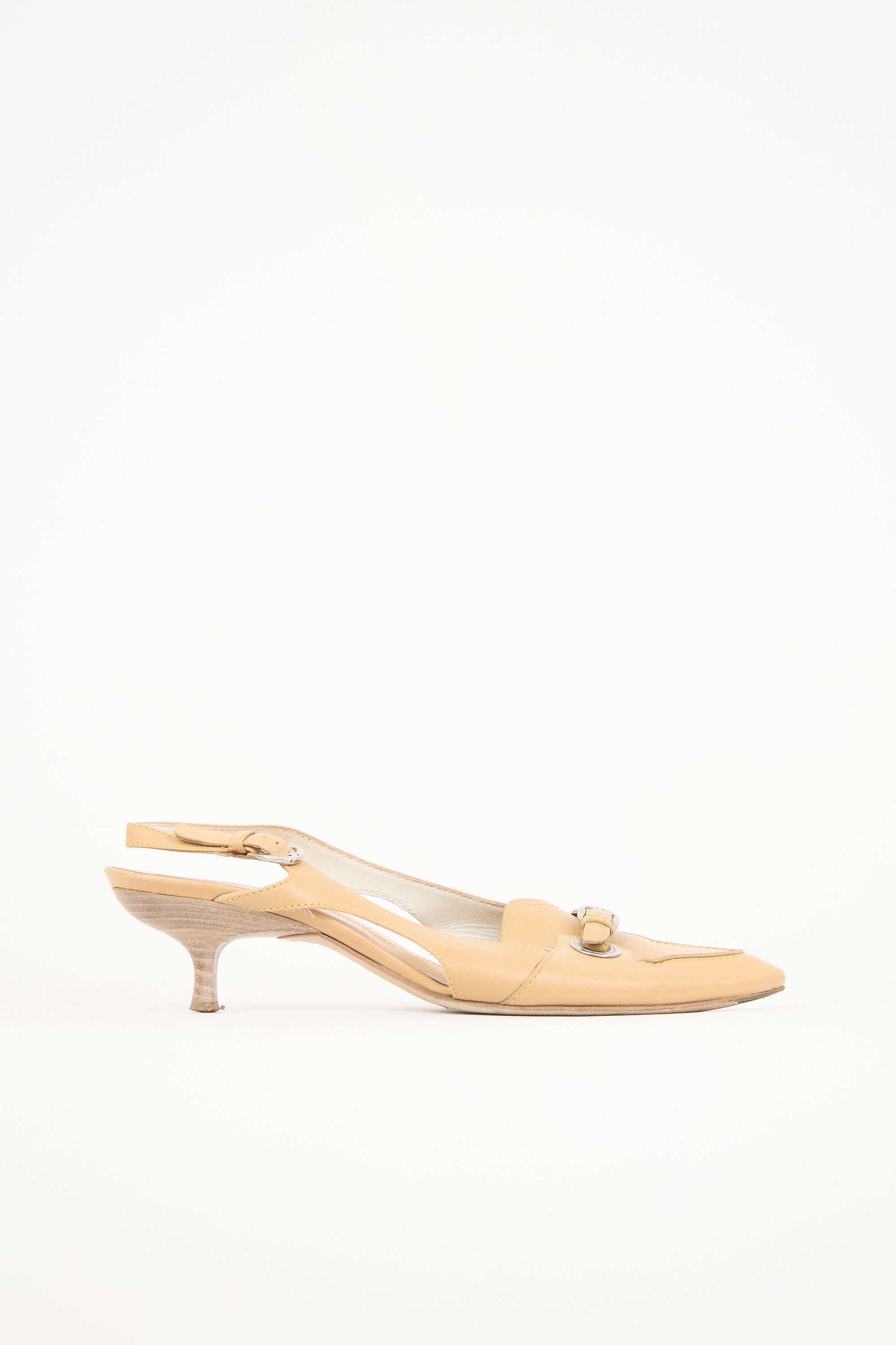 Tod's Leather Slingback Pump